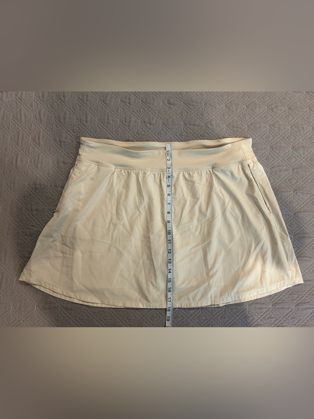 Women’s Cream athletic Skort